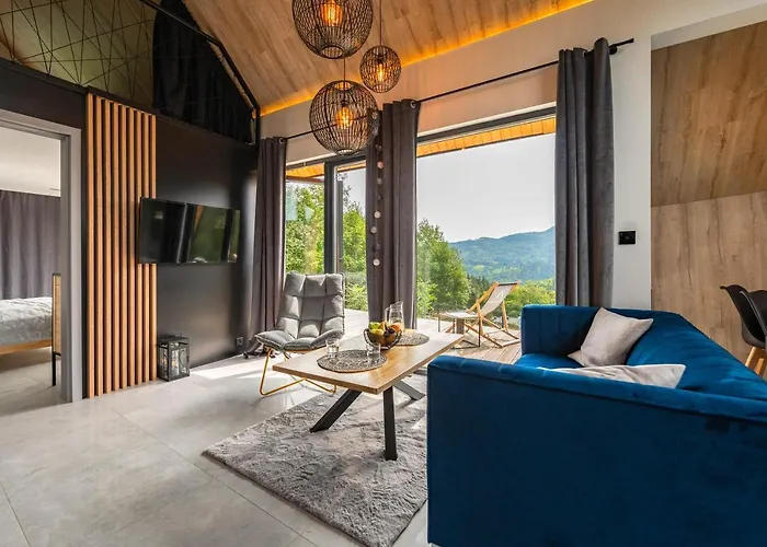 Osada Mountain - Z Balia I Sauna - Piekny Widok Na Gory - Dream Dağ evi Szczyrk