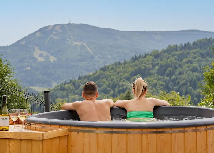 Osada Mountain - Z Balia I Sauna - Piekny Widok Na Gory - Dream Dağ evi Szczyrk